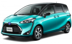 Eva коврики для Toyota Sienta правый руль  (2015 - 2018)